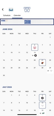 Winnipeg Blue Bombers для iOS — скриншот 4