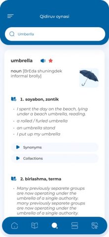 Wisdom lug’ati: English-Uzbek для iOS — скриншот 4