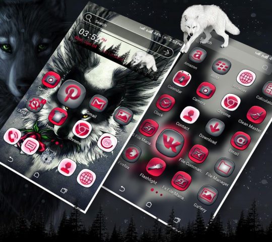 Wolf Launcher Theme для Android — скриншот 2