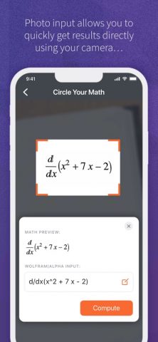 WolframAlpha для iOS — скриншот 1
