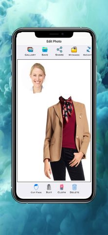 Woman Photo Suit-Photo Editor для iOS — скриншот 2