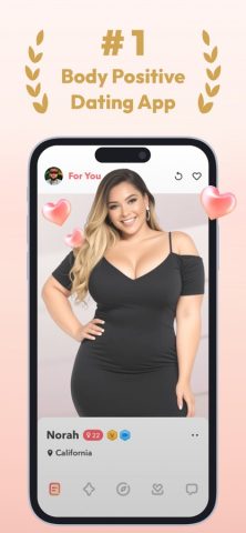 WooPlus Dating App: Meet Curvy для iOS — скриншот 1