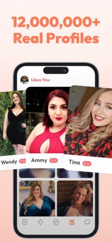 WooPlus Dating App: Meet Curvy для iOS — скриншот 2