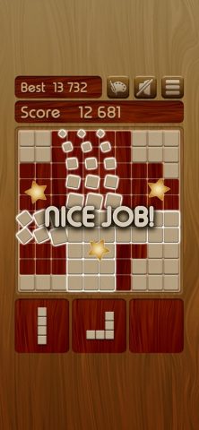 Woody Block Puzzle Brain Game для iOS — скриншот 2