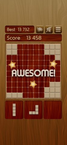 Woody Block Puzzle Brain Game для iOS — скриншот 3