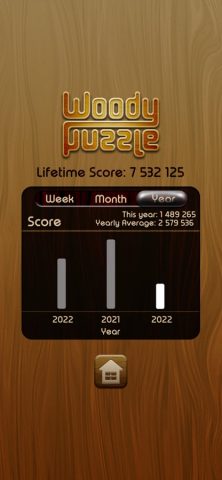 Woody Block Puzzle Brain Game для iOS — скриншот 5