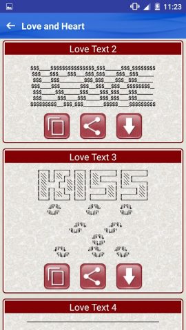 Word Arts & Text Art maker для Android — скриншот 5