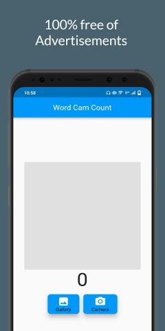 Word Cam Count для Android — скриншот 3