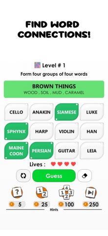 Word — Collect & Connect Words для iOS — скриншот 1