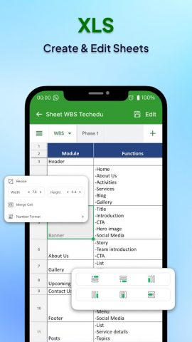 Word Editor — AI Writer для Android — скриншот 5