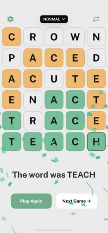 Word Games – PuzzWord для iOS — скриншот 4