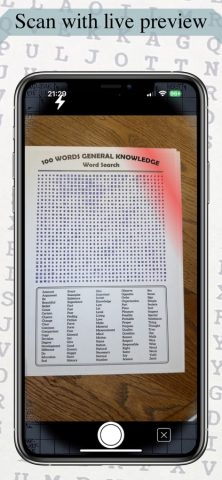 Word Search Scanner and Solver для iOS — скриншот 2