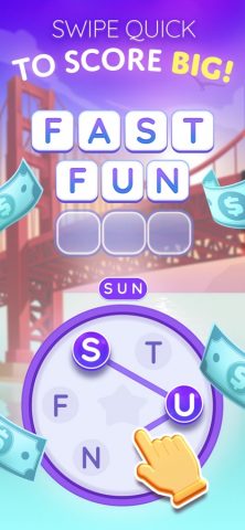 Word Star — Win Real Prizes для iOS — скриншот 1