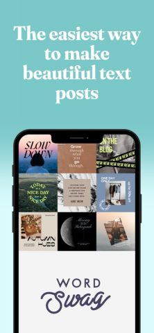 Word Swag — Cool Fonts для iOS — скриншот 1