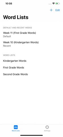 Word Wall Words — скриншот 3