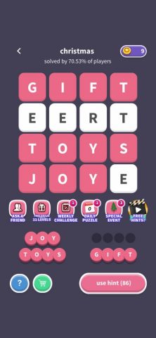 WordWhizzle Search для iOS — скриншот 3