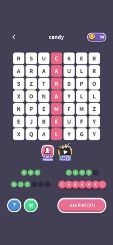 WordWhizzle Search для iOS — скриншот 4