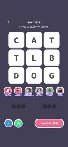 WordWhizzle Search для iOS — скриншот 5