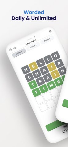 Worde — Daily & Unlimited для iOS — скриншот 1