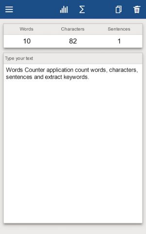 Word Character Counter для Android — скриншот 5