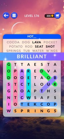 Wordscapes Search — Word game для iOS — скриншот 1