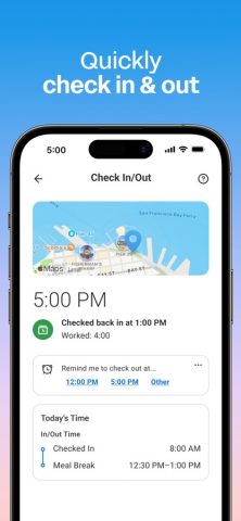 Workday для iOS — скриншот 2