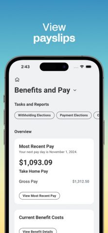 Workday для iOS — скриншот 3