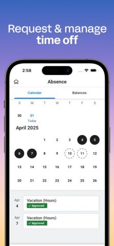 Workday для iOS — скриншот 5