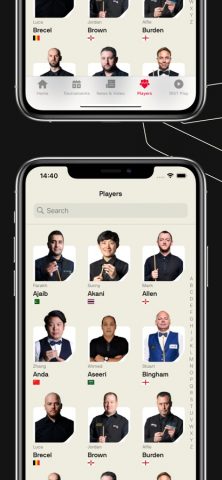 World Snooker Tour для iOS — скриншот 4