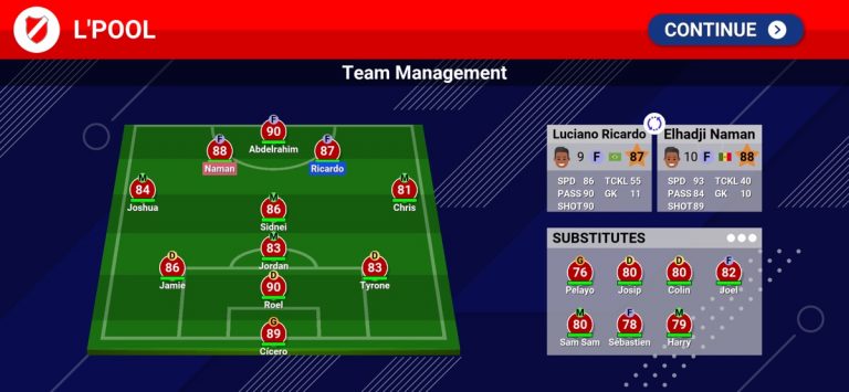 World Soccer Champs для iOS — скриншот 3