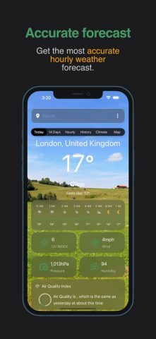WorldWeatherOnline для iOS — скриншот 1