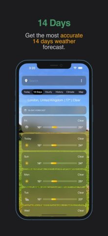 WorldWeatherOnline для iOS — скриншот 2