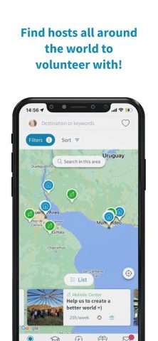 Worldpackers: Travel the World для Android — скриншот 2