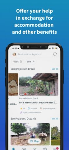 Worldpackers: Travel the World для Android — скриншот 3