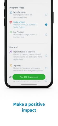 Worldpackers: Travel the World для Android — скриншот 4