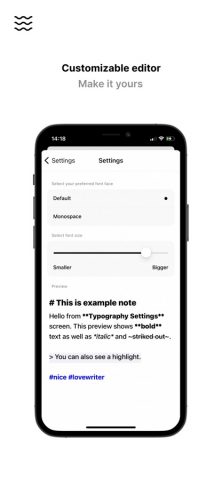 Writer — Notes, Lists, Editor для iOS — скриншот 4