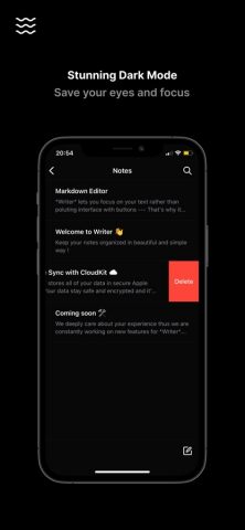 Writer — Notes, Lists, Editor для iOS — скриншот 5