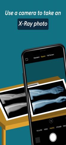 X-Ray Camera- X Ray Vision sca для iOS — скриншот 1