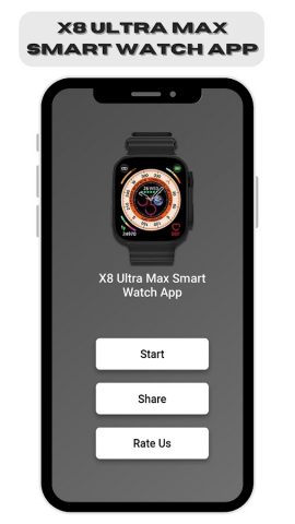 X8 Ultra Smart Watch App для Android — скриншот 2