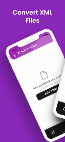 XML Конвертер, XML в PDF для iOS — скриншот 1