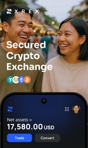 XREX:Buy Crypto,Bitcoin & USDT для Android — скриншот 1