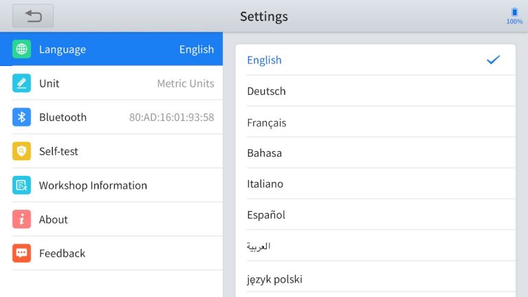 Xtool Anyscan для Android — скриншот 4