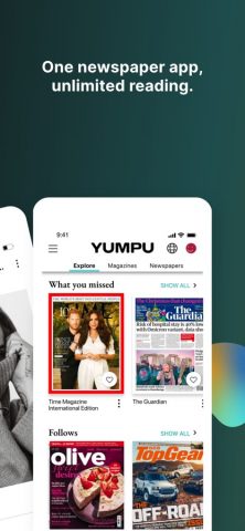YUMPU Magazines and Newspapers для iOS — скриншот 2