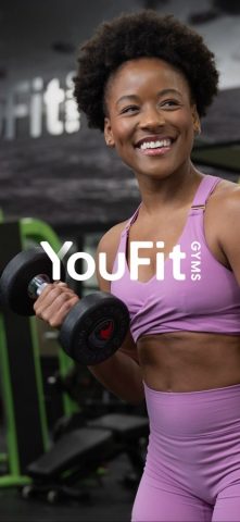 YouFit Gyms для iOS — скриншот 1