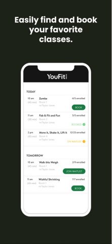 YouFit Gyms для iOS — скриншот 4