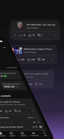 YouTube Studio для iOS — скриншот 2