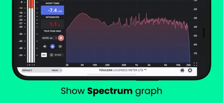 Youlean Loudness Meter Lite для iOS — скриншот 2