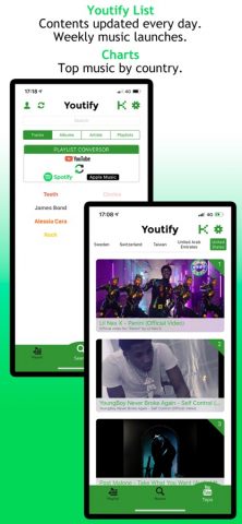 Youtify for Spotify Premium для iOS — скриншот 3