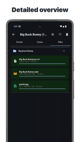 Загрузчик торрентов для Android — скриншот 4