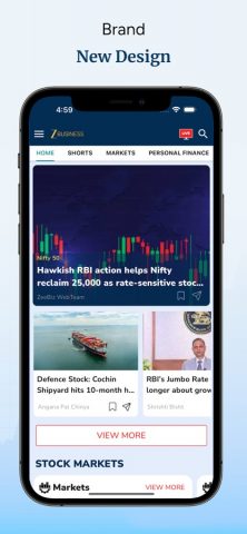 Zee Business для iOS — скриншот 3